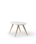 Wood PingPong Table, White/Oak - Le Petit Marché Home Furniture