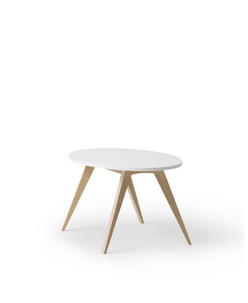 Wood PingPong Table, White/Oak - Le Petit Marché Home Furniture