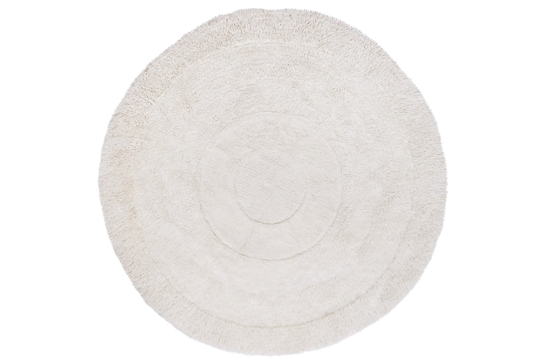 Woolable Rug Arctic Circle - Sheep White - Round - Le Petit Marché Home Furniture