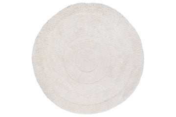 Woolable Rug Arctic Circle - Sheep White - Round - Le Petit Marché Home Furniture